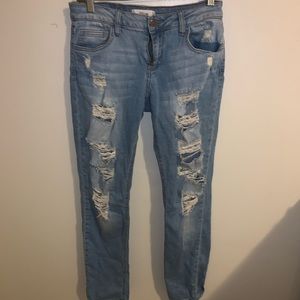 Ripped jeans